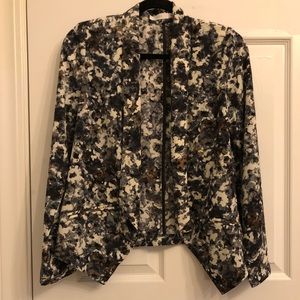 Lush floral blazer